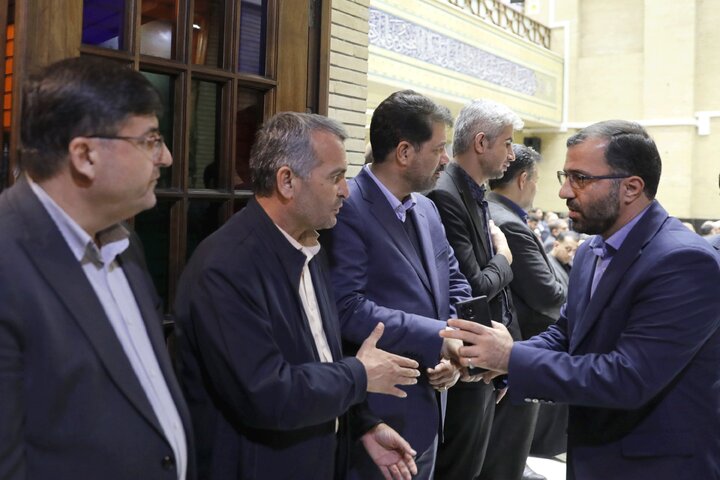 مراسم گرامیداشت درگذشت فرزند نماینده مردم لردگان در مجلس شورای اسلامی