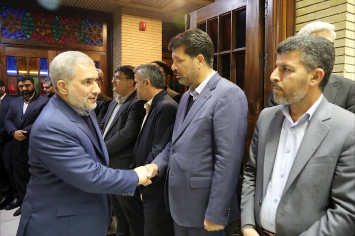 مراسم گرامیداشت درگذشت فرزند نماینده مردم لردگان در مجلس شورای اسلامی