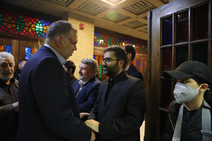 حضور رئیس و نمایندگان مجلس در مراسم ختم همسر و فرزندان معاون رئیس جمهور