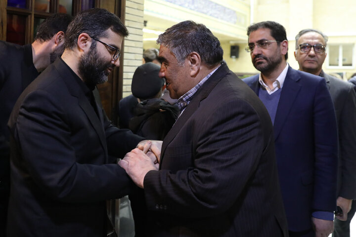 حضور رئیس و نمایندگان مجلس در مراسم ختم همسر و فرزندان معاون رئیس جمهور