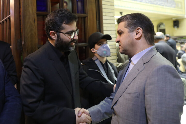 حضور رئیس و نمایندگان مجلس در مراسم ختم همسر و فرزندان معاون رئیس جمهور