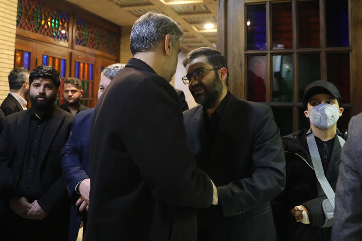 حضور رئیس و نمایندگان مجلس در مراسم ختم همسر و فرزندان معاون رئیس جمهور