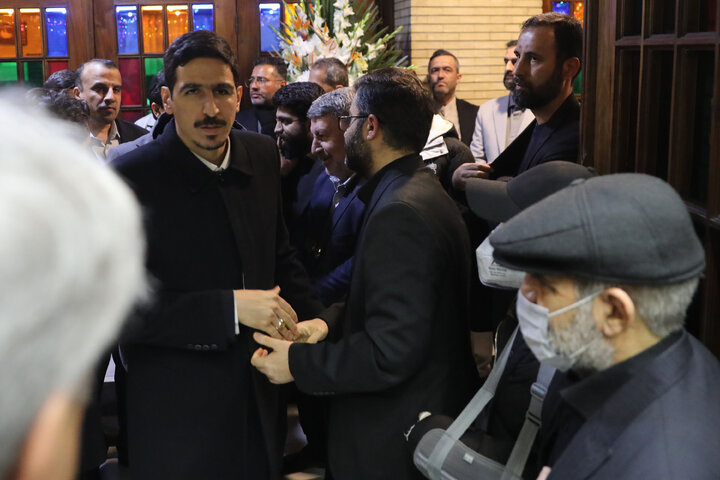 حضور رئیس و نمایندگان مجلس در مراسم ختم همسر و فرزندان معاون رئیس جمهور