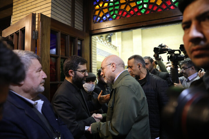 حضور رئیس و نمایندگان مجلس در مراسم ختم همسر و فرزندان معاون رئیس جمهور