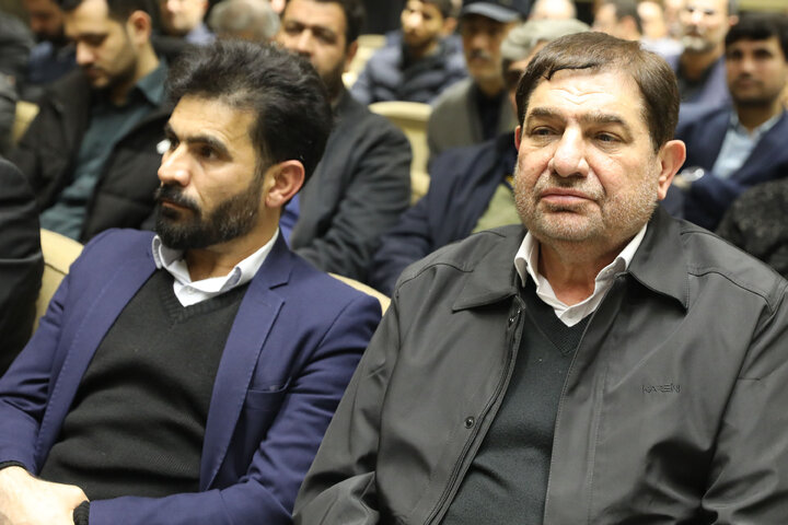 حضور رئیس و نمایندگان مجلس در مراسم ختم همسر و فرزندان معاون رئیس جمهور