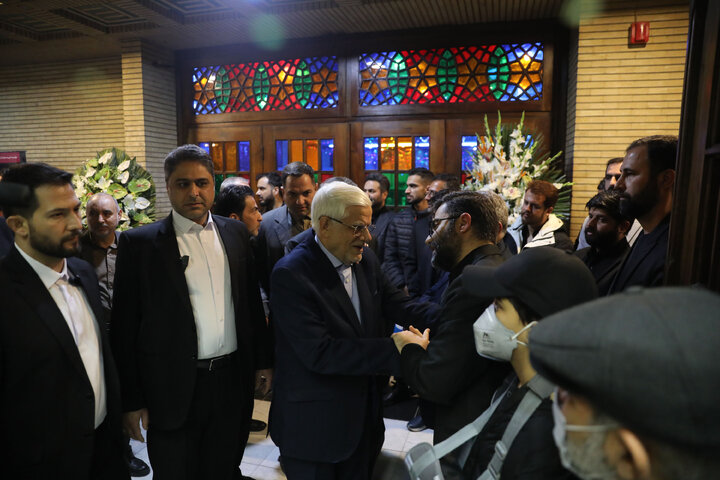 حضور رئیس و نمایندگان مجلس در مراسم ختم همسر و فرزندان معاون رئیس جمهور