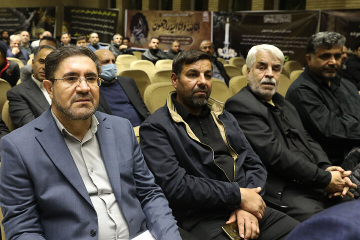 حضور رئیس و نمایندگان مجلس در مراسم ختم همسر و فرزندان معاون رئیس جمهور