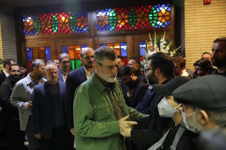 حضور رئیس و نمایندگان مجلس در مراسم ختم همسر و فرزندان معاون رئیس جمهور