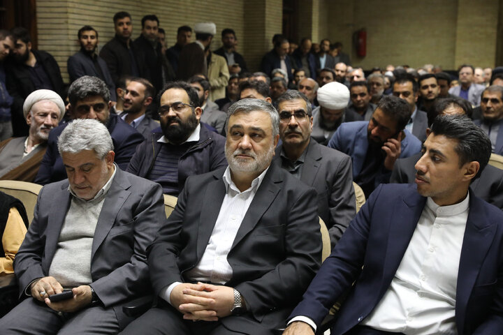 حضور رئیس و نمایندگان مجلس در مراسم ختم همسر و فرزندان معاون رئیس جمهور