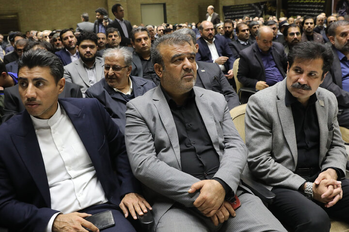 حضور رئیس و نمایندگان مجلس در مراسم ختم همسر و فرزندان معاون رئیس جمهور