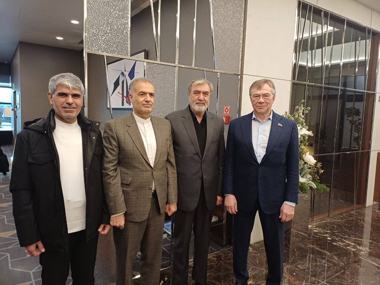 استقبال نماینده مجلس دومای دولتی روسیه از رییس کمیسیون امنیت ملی مجلس