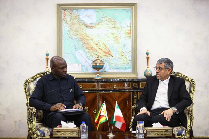 دیدار صدیف بدری با قائم مقام وزیر خارجه زیمباوه