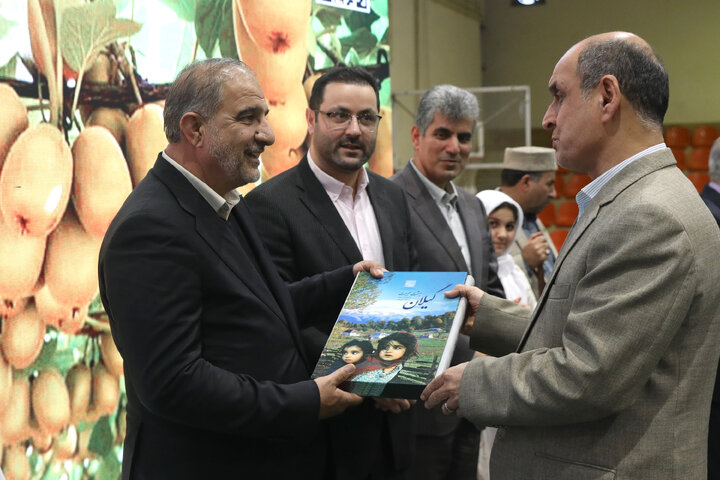 حضور رئیس کمیسیون کشاورزی در جشنواره کیوی شهرستان تالش