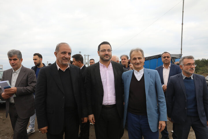 بازدید اعضای کمیسیون کشاورزی از مزرعه پرورش ماهیان خاویاری تالش