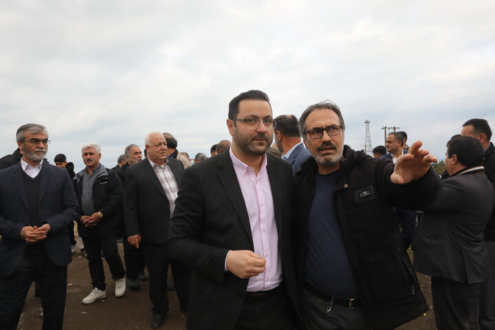 بازدید اعضای کمیسیون کشاورزی از مزرعه پرورش ماهیان خاویاری تالش