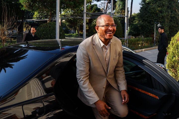 دیدار و کنفرانس خبری مشترک رؤسای مجالس ایران و اتیوپی