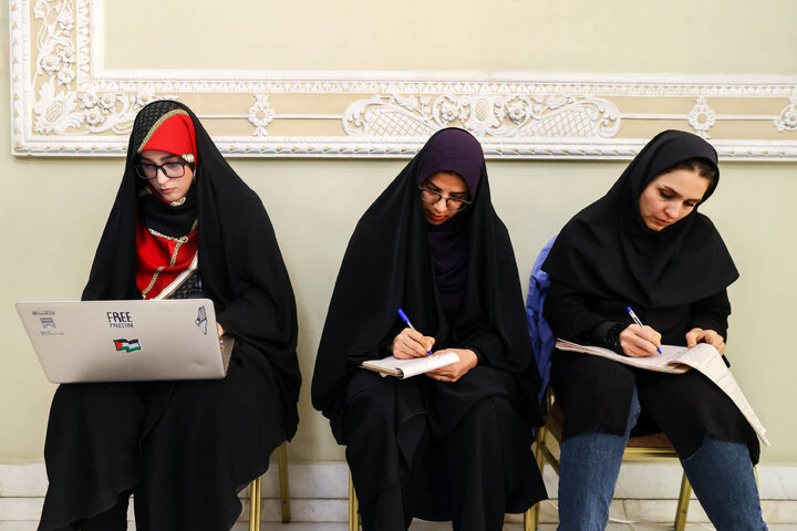 دیدار و کنفرانس خبری مشترک رؤسای مجالس ایران و اتیوپی