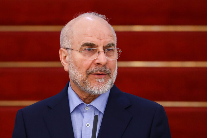 دیدار و کنفرانس خبری مشترک رؤسای مجالس ایران و اتیوپی