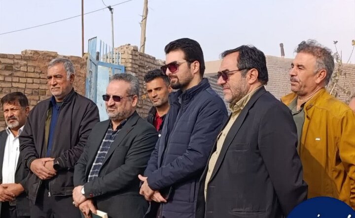 بازدید نماینده دیار سربداران از روستای کلاته آقازاده