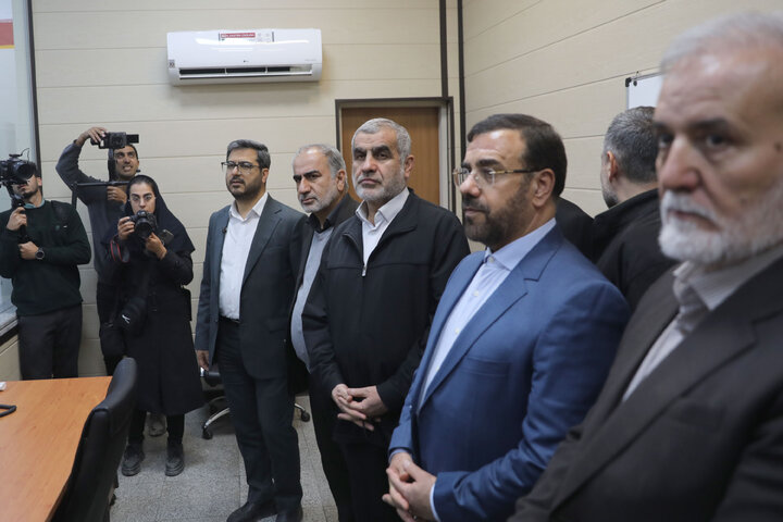 افتتاح مرکز کنترول فرمان خط دو مترو شیراز توسط نیکزاد