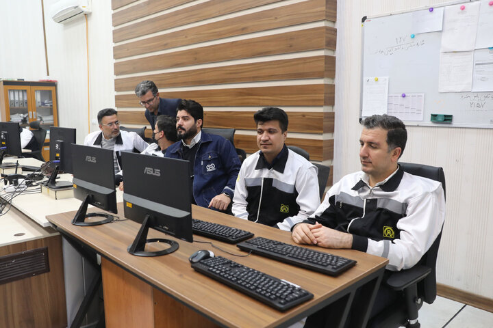 افتتاح مرکز کنترول فرمان خط دو مترو شیراز توسط نیکزاد