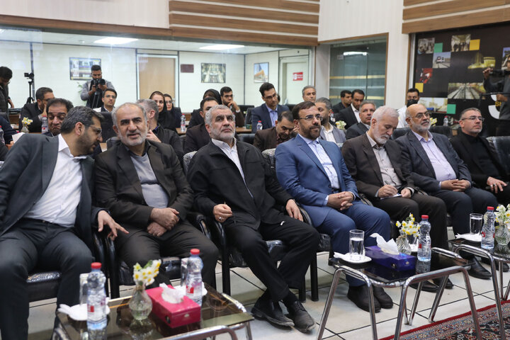 افتتاح مرکز کنترول فرمان خط دو مترو شیراز توسط نیکزاد