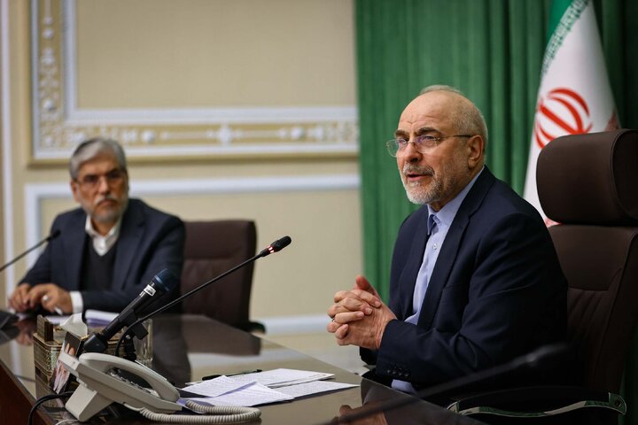 دیدار وزیر علوم و روسای دانشگاه های سراسر کشور با دکتر قالیباف