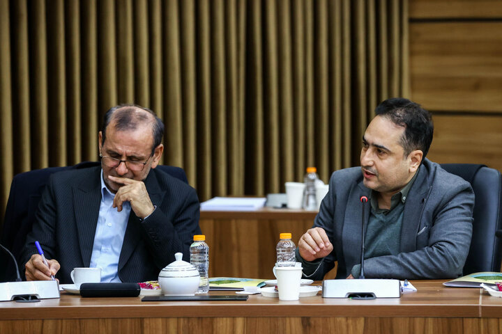 نشست جمعی از مدیران مرکز پژوهش‌های مجلس با دکتر محمدباقر قالیباف رئیس مجلس شورای اسلامی