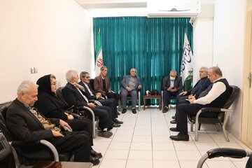 دیدار کانون بازنشستگان تامین اجتماعی استان با سید فرید موسوی/ تاکید بر حل مشکلات بازنشستگان تامین اجتماعی