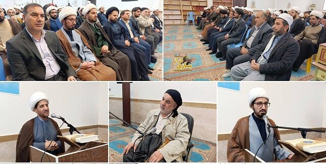 نشست تخصصی فتح الله حسینی با روحانیون سرپل ذهاب