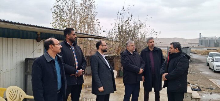 فلسفی از کارخانه شیر ژال و پروژه‌های پنل خورشیدی بازدید کرد