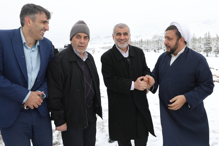 حضور دکتر نیکزاد در آیین کلنگ‌زنی منطقه ویژه اقتصادی هوش‌مصنوعی زرین‌شهر شهرستان لِنجان