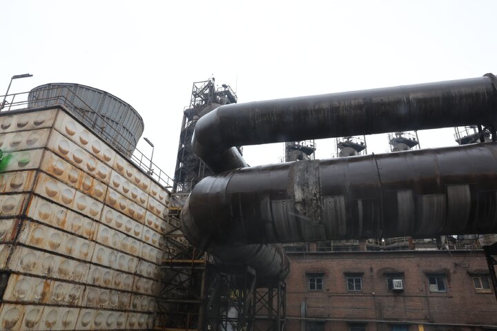 بازدید دکتر نیکزاد از کارخانه ذوب آهن اصفهان