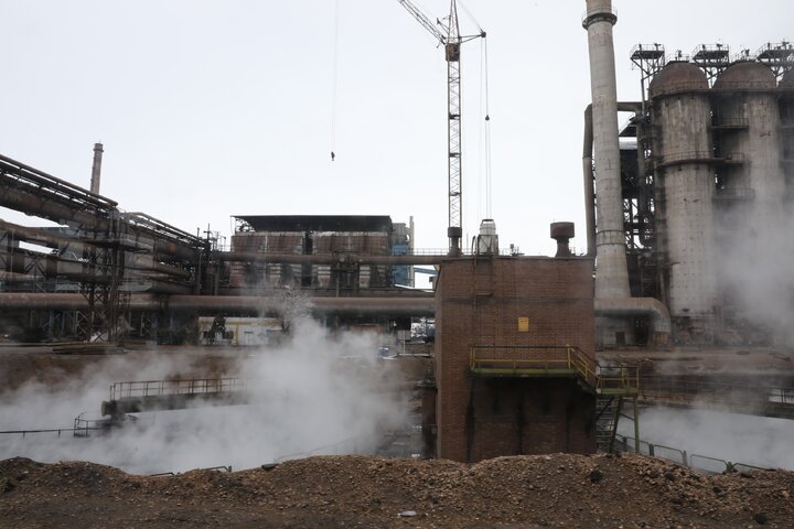 بازدید دکتر نیکزاد از کارخانه ذوب آهن اصفهان