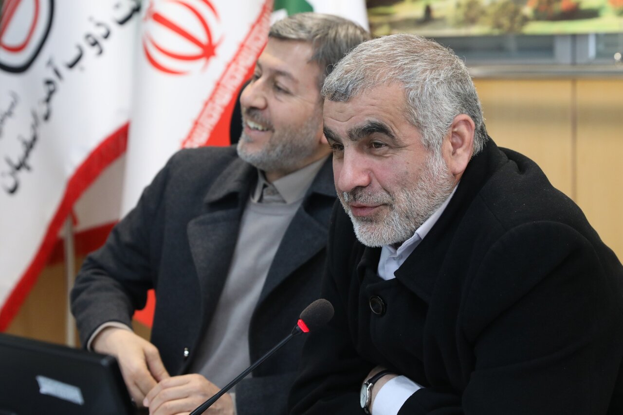 خانه ملت - جلسه جمع‌بندی سفر دکتر نیکزاد به شهرستان لنجان، فولادشهر و زرین‌شهر