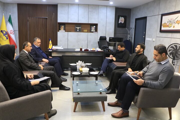 بررسی مشکلات گاز رسانی به مناطق حوزه انتخابیه در نشست سید محسن موسوی زاده با مدیرعامل شرکت گاز استان خوزستان