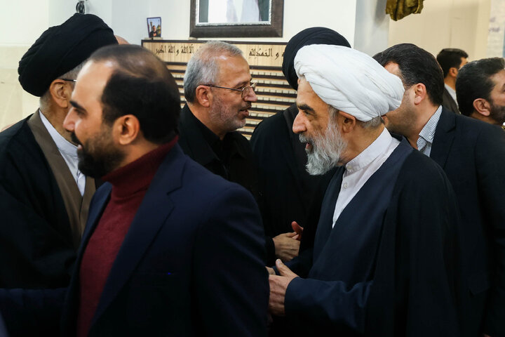 مراسم ختم آیت‌الله سیدمحمد شاهچراغی