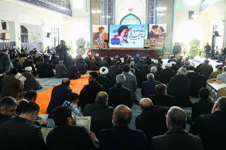 مراسم ختم آیت‌الله سیدمحمد شاهچراغی