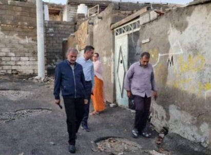 دومین روز بازدید احمد مرادی، از منازل آسیبدیده بافت فرسوده شهر بندرعباس