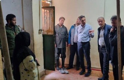 دومین روز بازدید احمد مرادی، از منازل آسیبدیده بافت فرسوده شهر بندرعباس