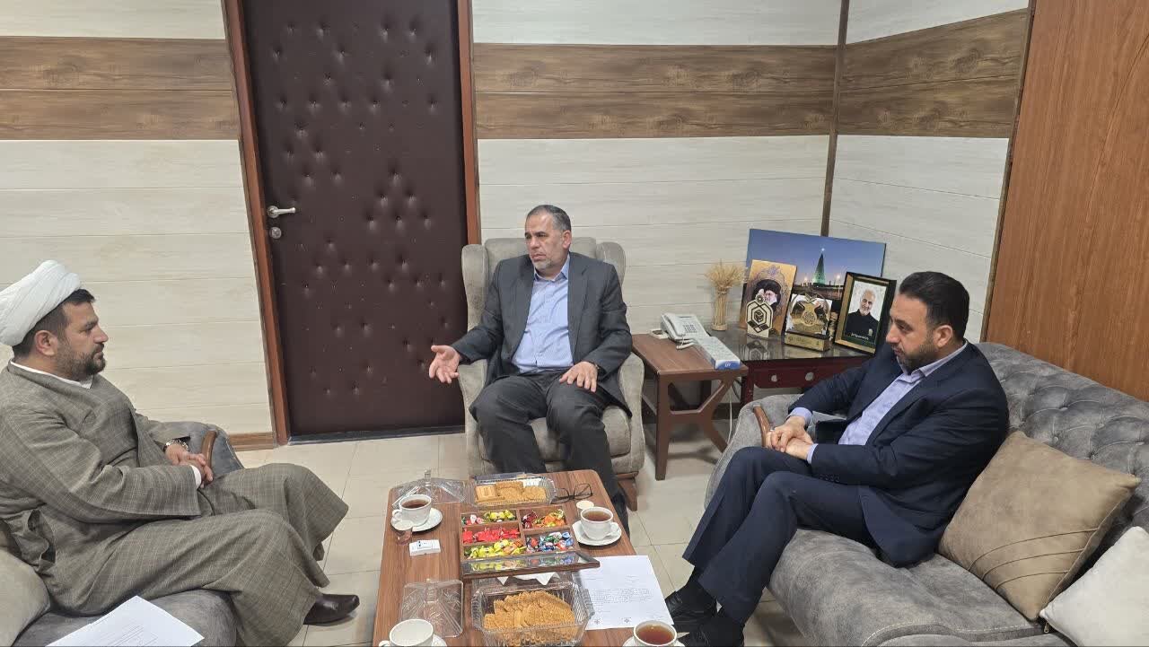 نشست موسوی زاده با مدیرکل اوقاف استان/ استفاده از ظرفیت اوقاف و امور خیریه جهت ایجاد اشتغال جوانان شهرستان حمیدیه
