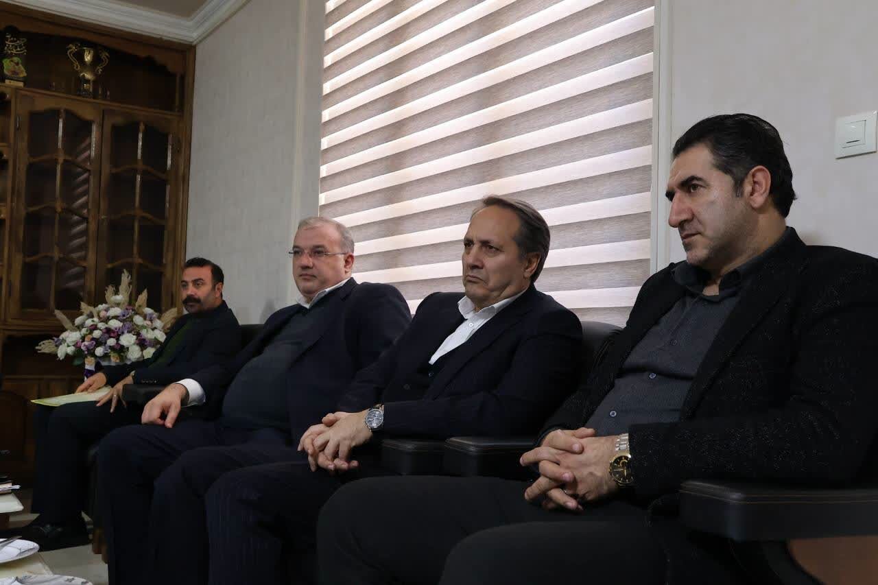 بررسی تامین آب طرح شرکت صنایع شیر ایران(پگاه) مراغه با حضور سیدفرید موسوی