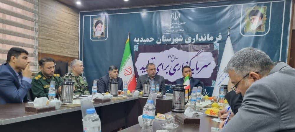 حضور موسوی زاده در نشست با مدیر کل راه و شهرسازی خوزستان/ احداث ایستگاه هلال احمر جهت خدمات رسانی درمانی به مردم روستایی