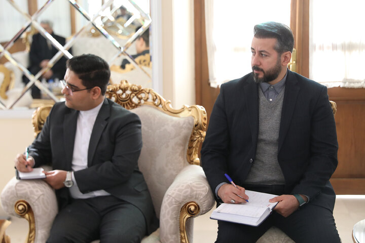 دیدار عمویی با سفیر موریتانی در تهران