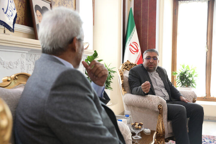 دیدار عمویی با سفیر موریتانی در تهران