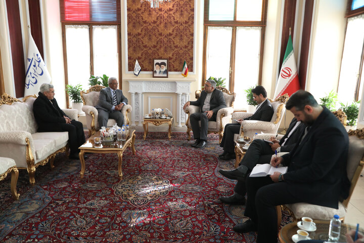 دیدار عمویی با سفیر موریتانی در تهران