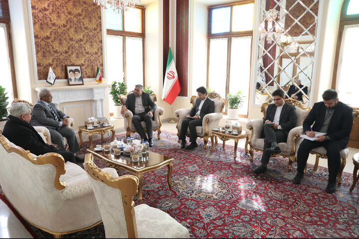 دیدار عمویی با سفیر موریتانی در تهران