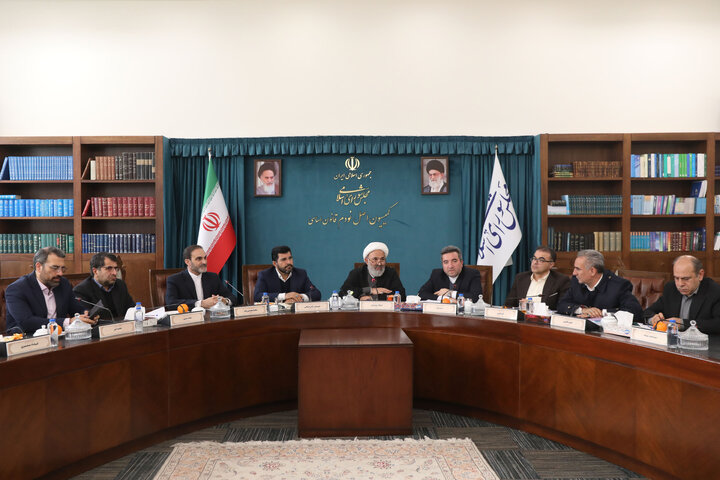 نشست کمیسیون اصل 90 با حضور رئیس سازمان ثبت اسناد واملاک کشور