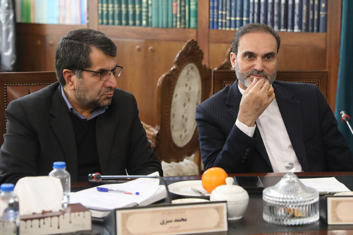 نشست کمیسیون اصل 90 با حضور رئیس سازمان ثبت اسناد واملاک کشور