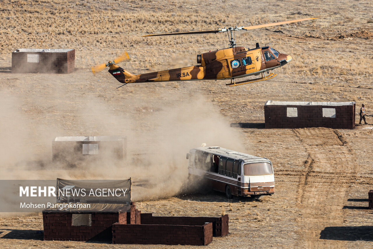 رزمایش ضدتروریستی اعضای شانگهای در سهند ۲۰۲۵